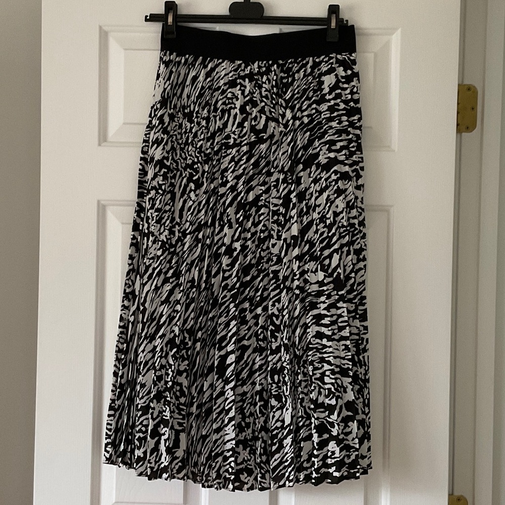 INC International Concepts Monochrome A-Line Skirt